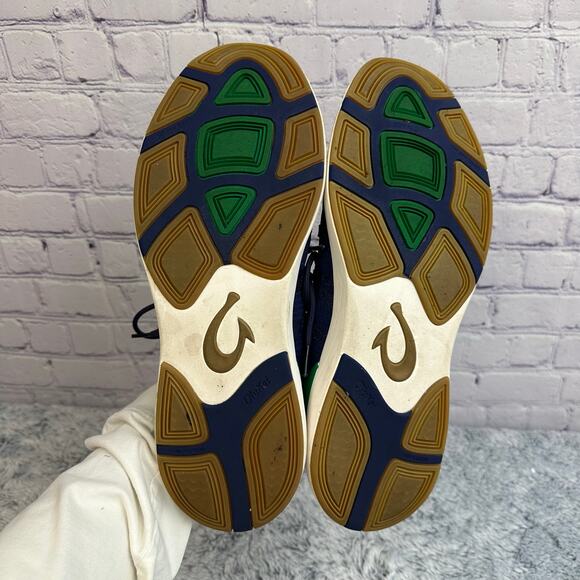 OluKai Mio Li Men's Athletic Shoes Navy Blue Green Size 10 - Picture 8 of 9